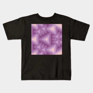 Arrows Of Soft Pink and Purple Kids T-Shirt